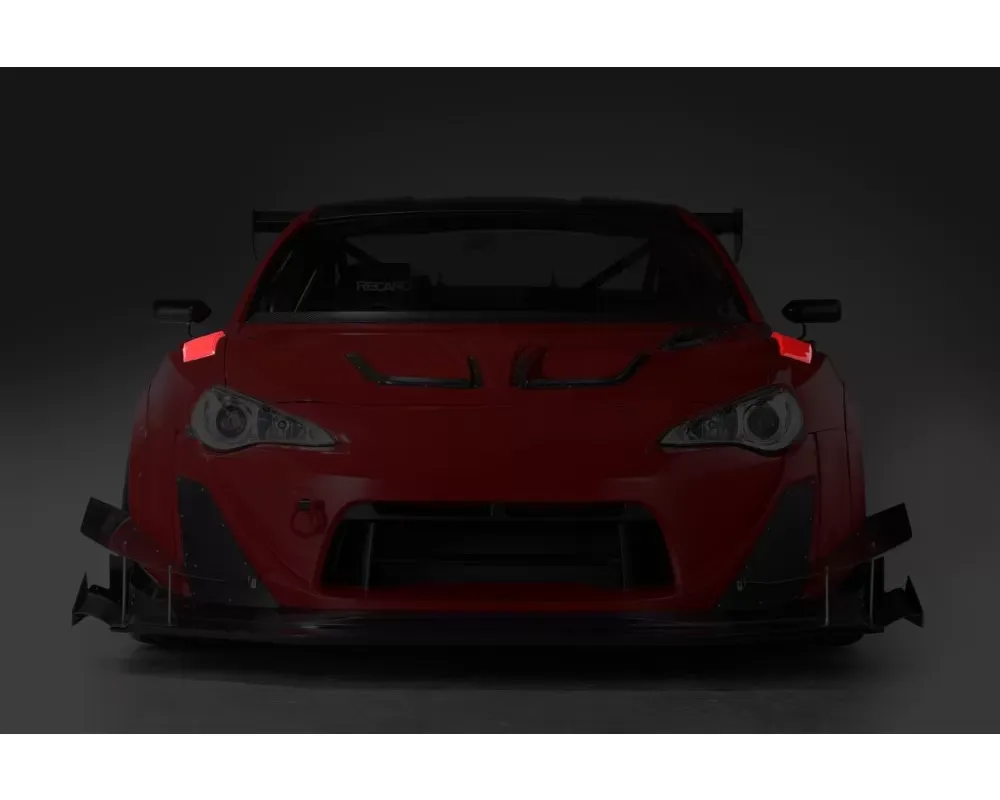 Varis Kamikaze-86 Widebody FRP Front Fender Louver Duct Toyota GT-86 | Scion FRS | Subaru BRZ 2012-2019 - VATO-098
