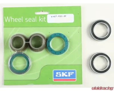 SKF Front Wheel Seal Kit w/ Bearings - WSB-KIT-F021-BE