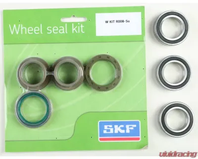 SKF Rear Wheel Seal Kit w/ Bearings - WSB-KIT-R008-SU