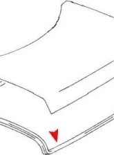 URO Parts Trunk Seal Mercedes-Benz                                     - 1077580098 - Image 2