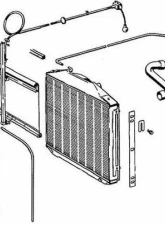 URO Parts Radiator Hose Mercedes-Benz Upper                                     - 1105010282 - Image 2