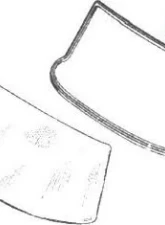 URO Parts Windshield Seal Mercedes-Benz Front                                     - 1106700639 - Image 2