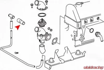 URO Parts Heater Hose Mercedes-Benz - 1118310094