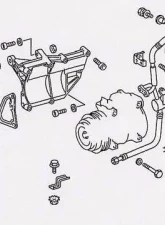 URO Parts A/C Hose Mercedes-Benz 560SL 1986-1989                                     - 1171300957 - Image 2