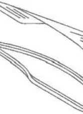 URO Parts Rear Window Seal Mercedes-Benz                                     - 1266780120 - Image 2