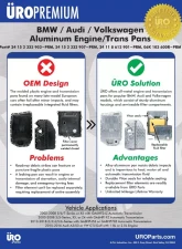 URO Parts Transmission Oil Pan & Filter Kit BMW Automatic                                     - 24118612901PRM - Image 3