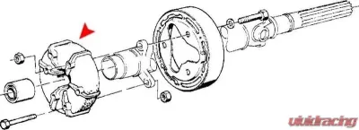 URO Parts Flex Disc BMW - 26111225624