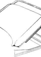 URO Parts Trunk Seal BMW Rear                                     - 51715476161 - Image 2