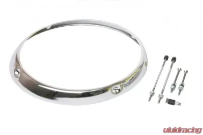 URO Parts Headlamp Rim Chrome Porsche - 91163110204