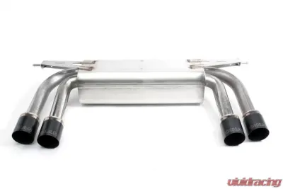 Dinan Free Flow Stainless Exhaust with Black Tips BMW X6 M E71 10-14 - D660-0035-BLK