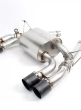 Dinan Free Flow Stainless Exhaust with Black Tips BMW M4 F82 15-20                                     - D660-0050-BLK - Image 2