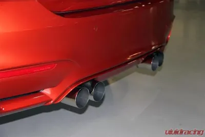Dinan Free Flow Stainless Exhaust with Black Tips BMW M4 F82 15-20 - D660-0050-BLK