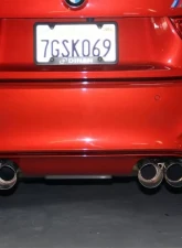 Dinan Free Flow Stainless Exhaust with Black Tips BMW M4 F82 15-20                                     - D660-0050-BLK - Image 6