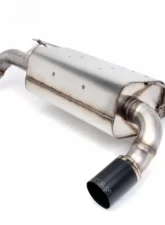 Dinan Free Flow Stainless Exhaust with Black Tips BMW F30 340i 16-17                                     - D660-0055-BLK - Image 2