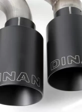 Dinan Free Flow Stainless Exhaust w/Bolt-On Black Tips BMW M550i G30 2017-2021                                     - D660-0075-BLK - Image 4