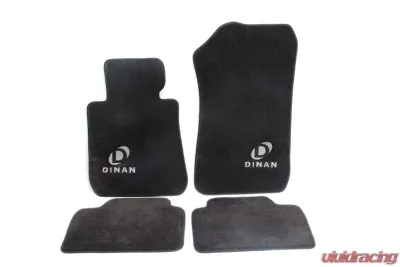Dinan F30 MATS; BLACK W/ SILVER LOGO - D701-DNBW1012-4C-BLK