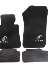 Dinan F13 MATS; BLACK W/ SILVER LOGO                                     - D701-DNBW2711-4C-BLK - Image 3