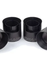 Dinan Valved Axle Back Exhaust With Ceramic Black Tips BMW F97 X3M|F98 X4M 2020-2025                                     - D660-0086-BLK - Image 2