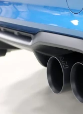 Dinan Free Flow Axle-Back Exhaust & X-Pipe Black Tips BMW M2C 2019-2021                                     - D660-0082-BLK - Image 13