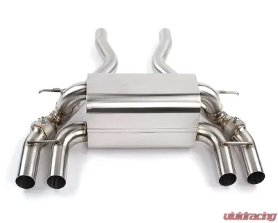 Dinan Free Flow Axle-Back Exhaust & X-Pipe Black Tips BMW M2C 2019-2021 - D660-0082-BLK