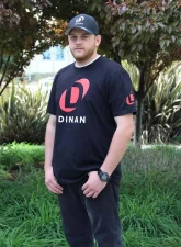 Dinan T-SHIRT: LOGO BLACK                                     - D020-1001-M - Image 2