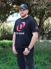 Dinan T-SHIRT: LOGO BLACK                                     - D020-1001-M - Image 2