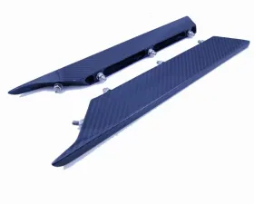 Exotic Car Gear Carbon Fiber 1-Pair Front Fender Side Blades Aston Martin Vantage V8/V12 2006+