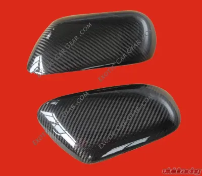 Exotic Car Gear Carbon Fiber 1-Pair Outer Mirror Covers Aston Martin Vantage V8/V12 | DBS 2010+ - ECG-AM-VMCL