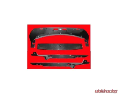Exotic Car Gear Carbon Fiber 4pc Inner Hatch Trim Audi R8 V10 - ECG-AUD-R10HT