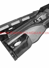 Exotic Car Gear Carbon Fiber 2pc Engine Bay Panel Set Audi R8 V10                                     - ECG-AUD-R8EB2 - Image 2