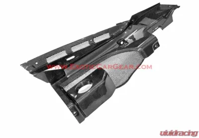 Exotic Car Gear Carbon Fiber 2pc Engine Bay Panel Set Audi R8 V10 - ECG-AUD-R8EB2