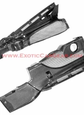 Exotic Car Gear Carbon Fiber 2pc Engine Bay Panel Set Audi R8 V10                                     - ECG-AUD-R8EB2 - Image 3