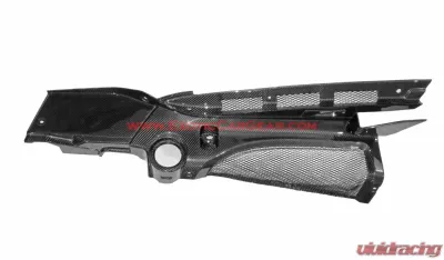 Exotic Car Gear Carbon Fiber 2pc Engine Bay Panel Set Audi R8 V10 - ECG-AUD-R8EB2
