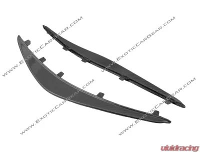 Exotic Car Gear Carbon Fiber 1-Pair Front Bumper Canards Audi R8 - ECG-AUD-R8FW