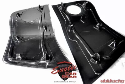 Exotic Car Gear Carbon Fiber 1-Pair OEM Side Panel Blades Audi R8 V8 - ECG-AUD-R8SP8
