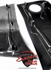 Exotic Car Gear Carbon Fiber 1-Pair OEM Side Panel Blades Audi R8 V8                                     - ECG-AUD-R8SP8 - Image 2