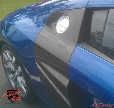 Exotic Car Gear Carbon Fiber 1-Pair OEM Side Panel Blades Audi R8 V8 - ECG-AUD-R8SP8