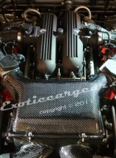 Exotic Car Gear Carbon Fiber Air Box Base & Lid Set Ferrari 348                                     - ECG-FER-348ABS - Image 2