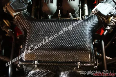 Exotic Car Gear Carbon Fiber Air Box Base & Lid Set Ferrari 348 - ECG-FER-348ABS