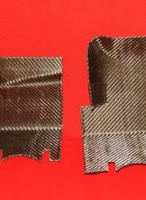 Exotic Car Gear Carbon Fiber 1-Pair  Exhaust Heat Shields Ferrari 355                                     - ECG-FER-355HS - Image 2