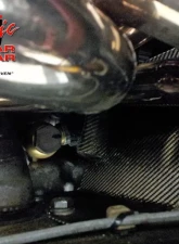 Exotic Car Gear Carbon Fiber 1-Pair  Exhaust Heat Shields Ferrari 355                                     - ECG-FER-355HS - Image 3