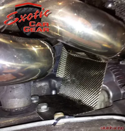 Exotic Car Gear Carbon Fiber 1-Pair  Exhaust Heat Shields Ferrari 355 - ECG-FER-355HS