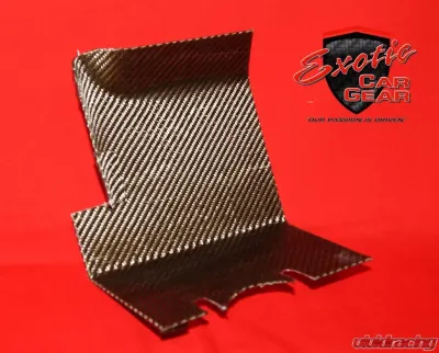 Exotic Car Gear Carbon Fiber 1-Pair  Exhaust Heat Shields Ferrari 355 - ECG-FER-355HS