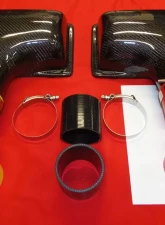 Exotic Car Gear Carbon Fiber Air Box w/ Fitting Kit Ferrari 360                                     - ECG-FER-360ABS - Image 4