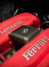 Exotic Car Gear Carbon Fiber Intake Compensation Panel w/ Cavallino Ferrari 360                                     - ECG-FER-360CPC - Image 2