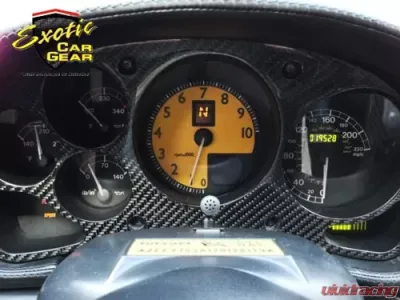 Exotic Car Gear Carbon Fiber Dash Cluster Surround Ferrari 360 - ECG-FER-360DCT