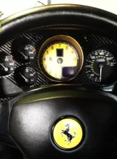 Exotic Car Gear Carbon Fiber Dash Cluster Surround Ferrari 360                                     - ECG-FER-360DCT - Image 5
