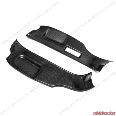 Exotic Car Gear Carbon Fiber 1-Set OEM Door Jam Trim Ferrari 360 - ECG-FER-360DJ