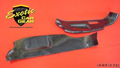 Exotic Car Gear Carbon Fiber 1-Set OEM Door Jam Trim Ferrari 360 - ECG-FER-360DJ