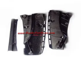 Exotic Car Gear Carbon Fiber 3pc OEM Engine Bay Panels Ferrari 360 Modena Coupe